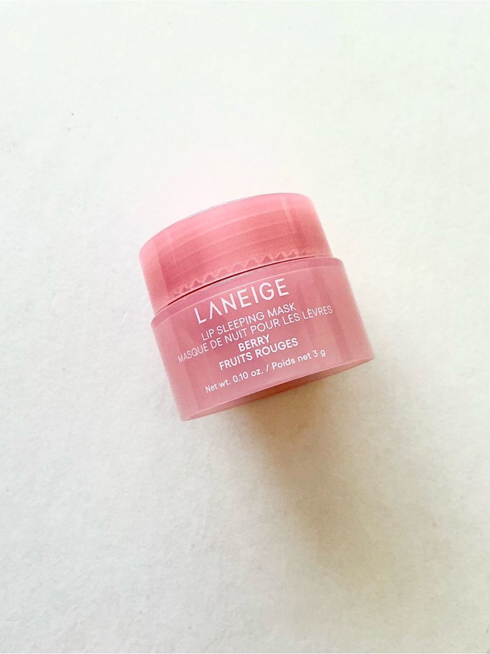 ⭐️ 3/$25 Laneige Lip Sleeping Mask Berry Sample Size .10 Oz. / 3g